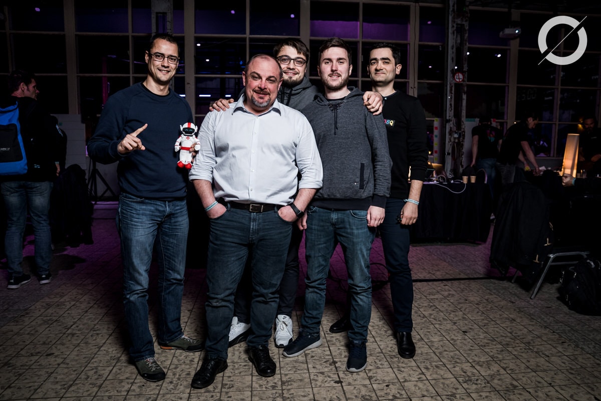 Edgica team at Odyssey Hackathon 2019, Groningen